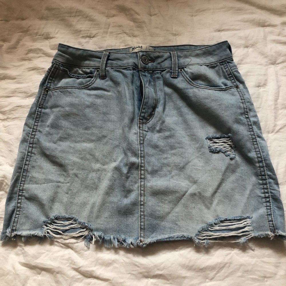 Jean Skirt light denim